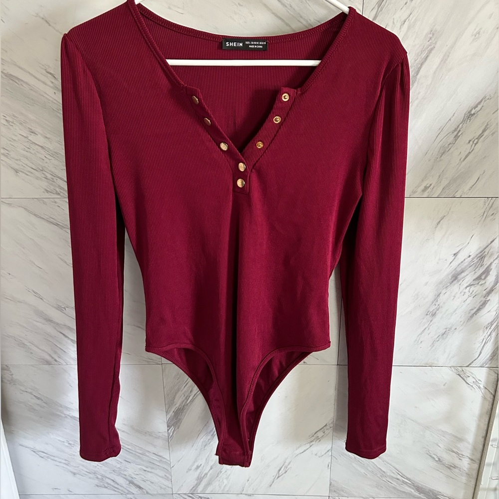 NWOT SHEIN long sleeve body suit